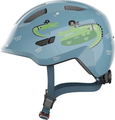 Abus Smiley 3.0 blue croco S Kinderhelm