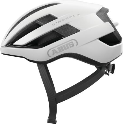 ABUS WingBack polar white L Radhelm